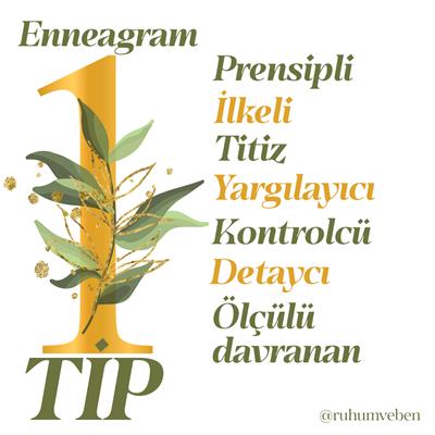 Enneagram Tip 1'in özellikleri